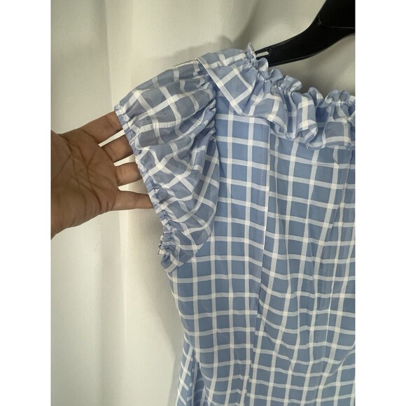 LIKELY Lula Mini Dress In Blue Bell Sz 10 New - Picture 9 of 12